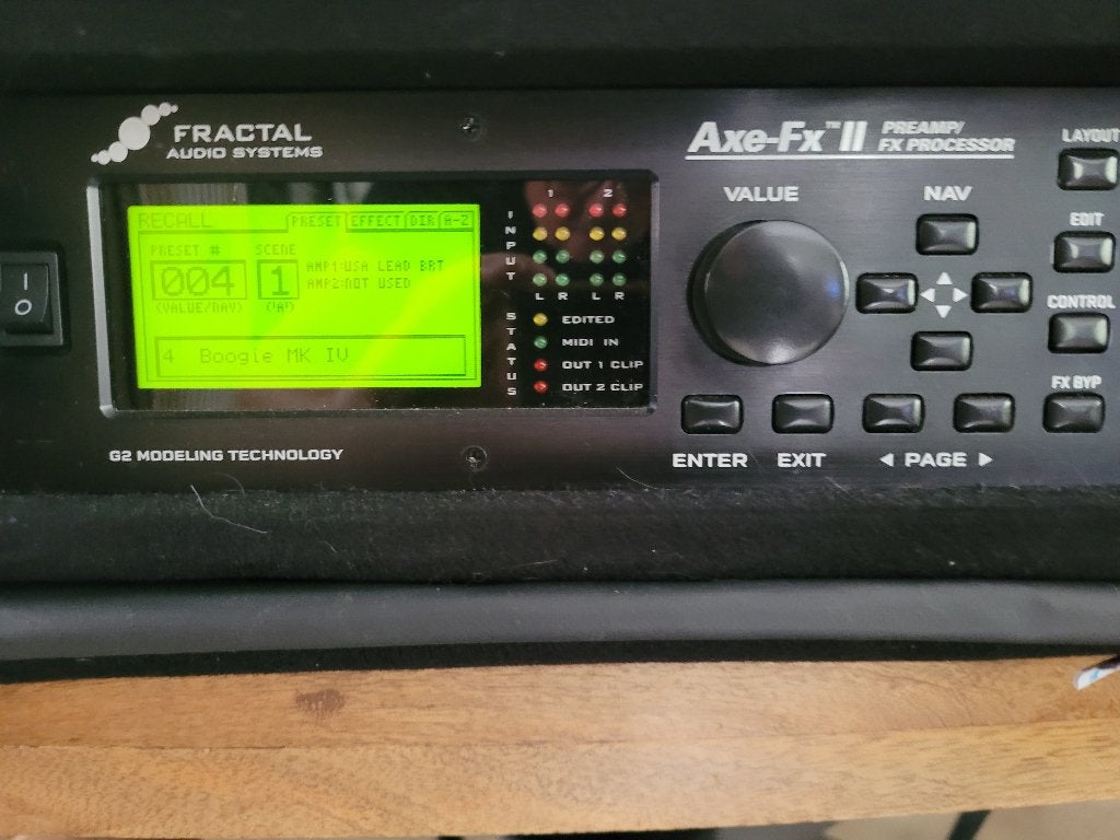 Foto 9 van Fractal Audio Axe-Fx II, complete set om op te treden