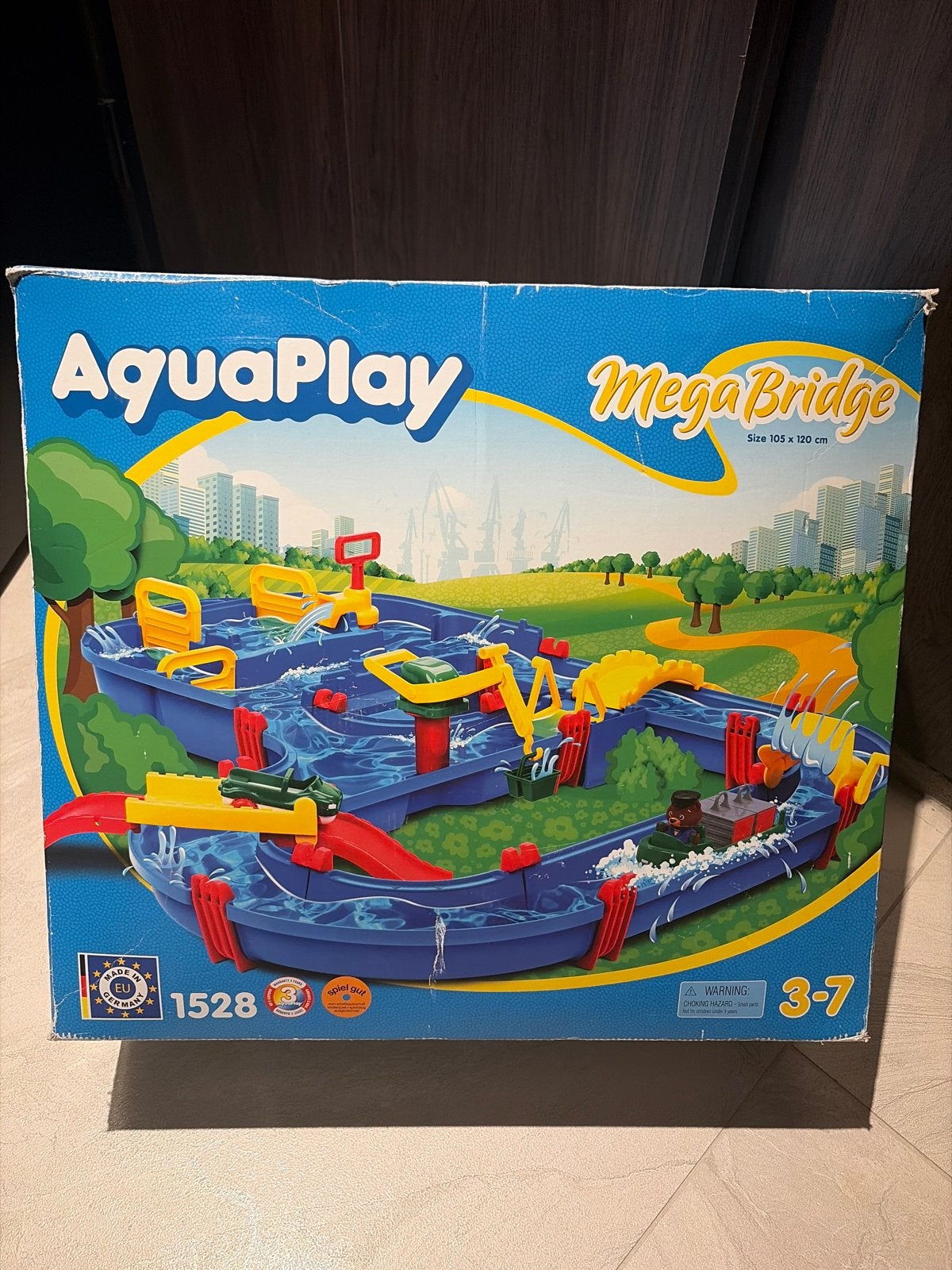 AquaPlay MegaBridge Waterbaan - Compleet en Leerzaam, Ophalen, Zo goed als nieuw, Bouwen