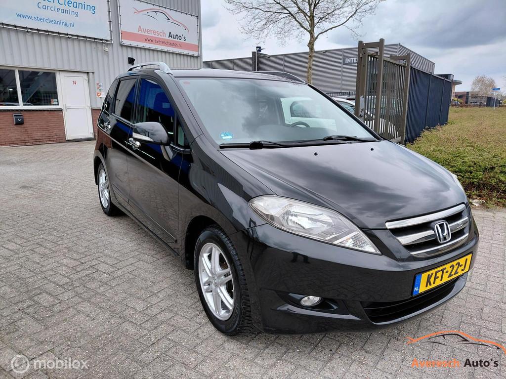 Honda FR-V 1.8i Lifestyle, Stof, Gebruikt, 4 cilinders, Zwart