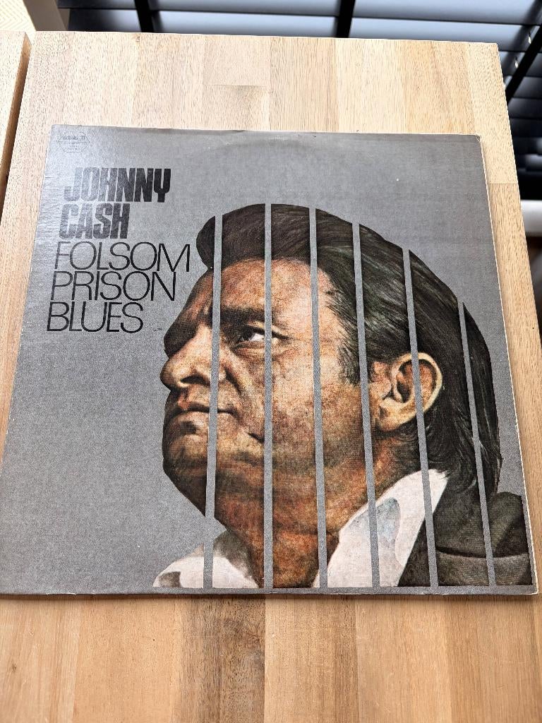 Johnny Cash – Folsom Prison Blues, Ophalen of Verzenden, Gebruikt, 12 inch, Singer-songwriter
