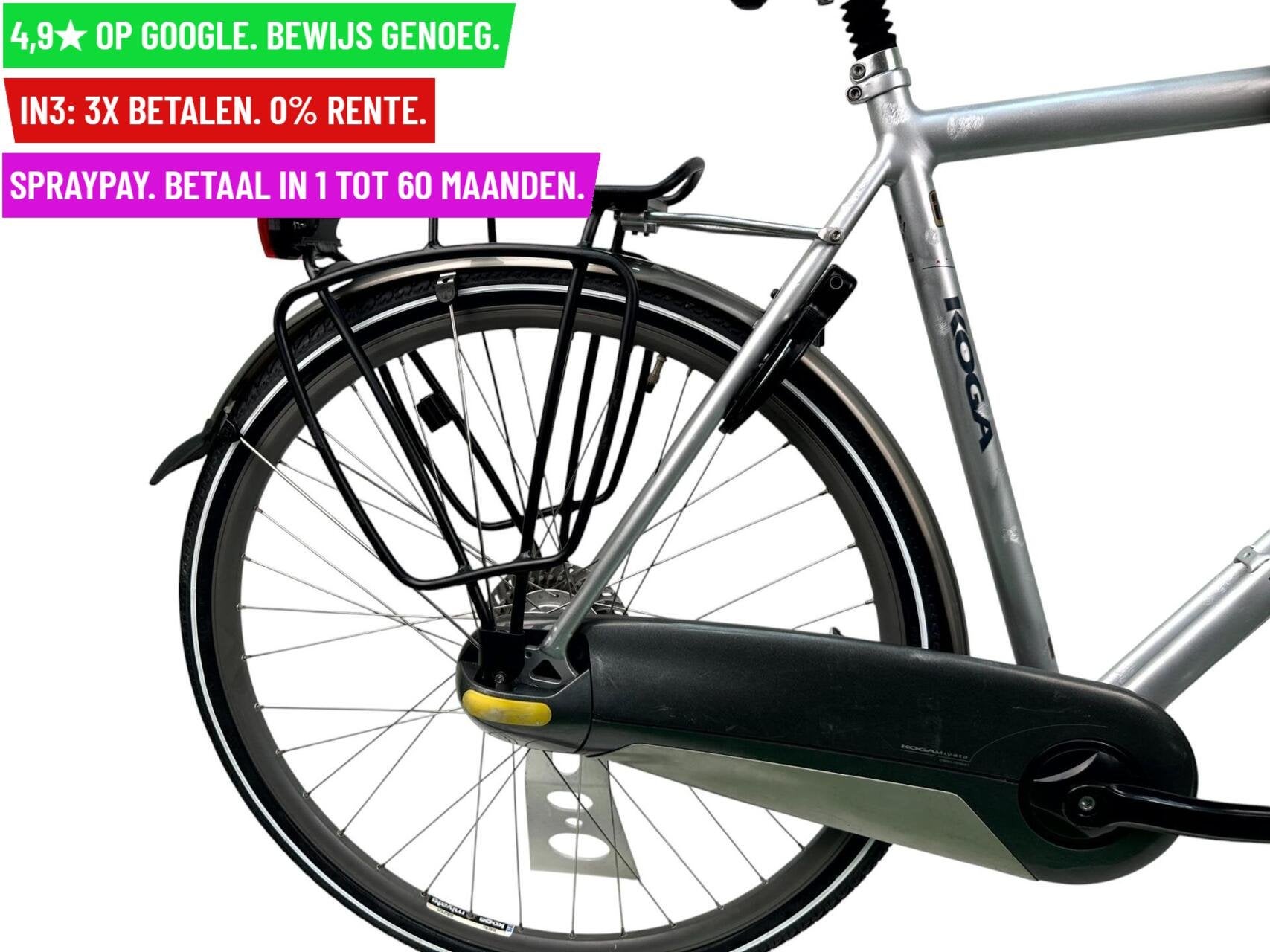 Herenfiets Koga Miyata Silver Ice 28"/57cm/8ver - Levering, Overige merken, 9713 Bv Groningen, Gebruikt, Koga Miyata