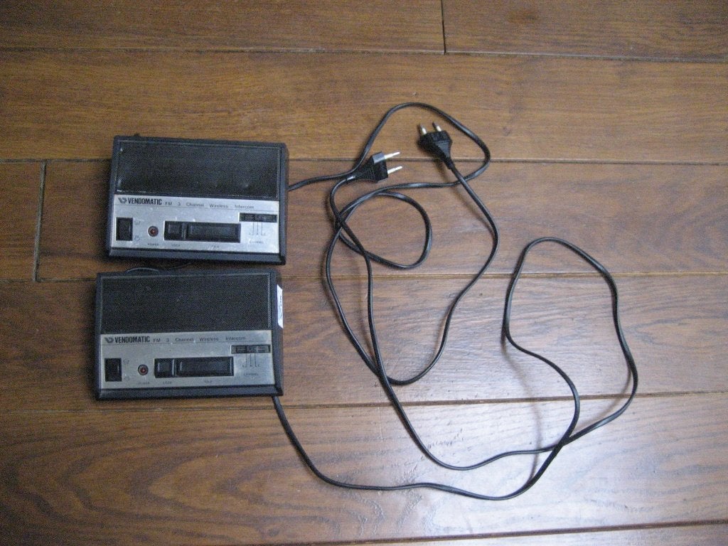 60s vendomatic intercom v&;d vintage, Ophalen of Verzenden, Gebruikt