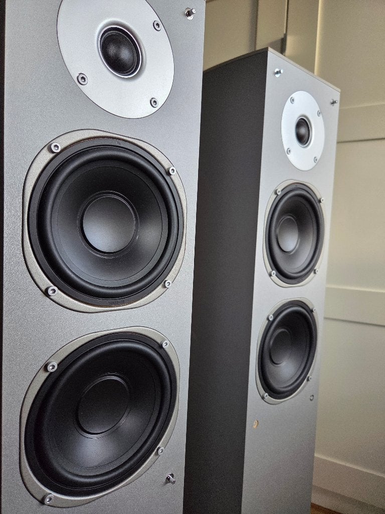 Vloerstaande 3-weg toren Luidsprekers 180watt, Vloerstaande luidspreker, Gebruikt, Basreflex, Ophalen