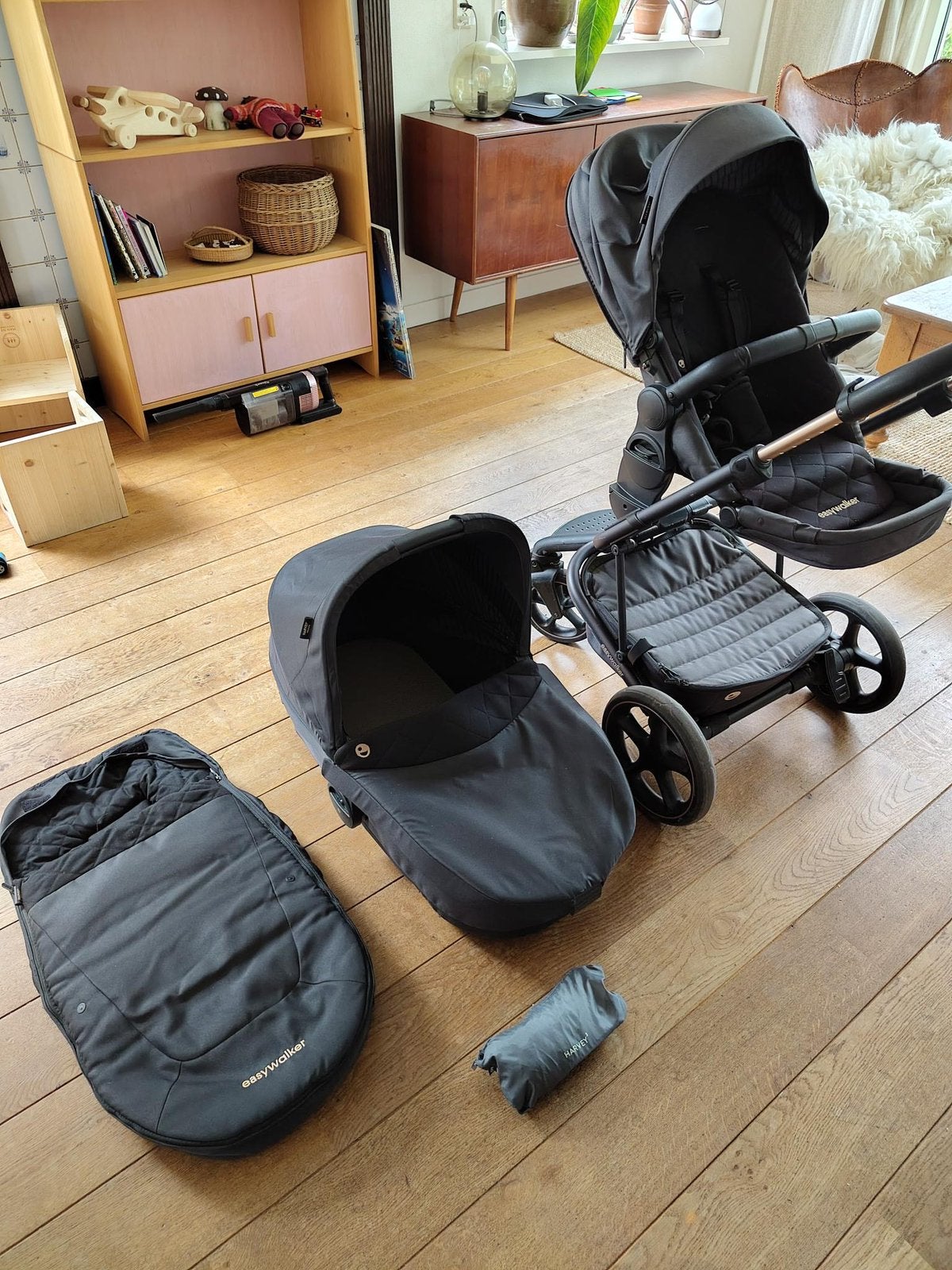 Kinderwagen Easywalker Harvey 3 Premium, Ophalen, Gebruikt, Kinderwagen, Overige merken