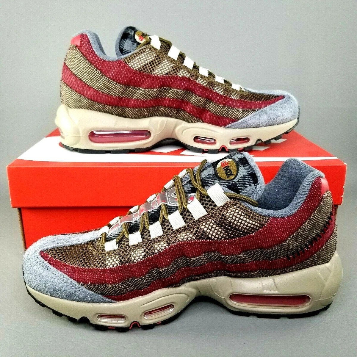Nike Airmax 95 Velvet red Krueger, Nike air max, Overige kleuren, Nieuw, Ophalen of Verzenden