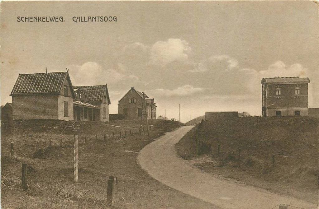 388-302-009 Callantsoog Schenkelweg, Verzamelen, Ansichtkaarten | Nederland, Verzenden, Voor 1920, Noord-Holland