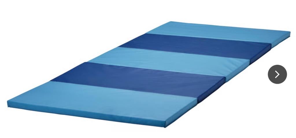 Mat, Gymnastiekmat Ikea PLUFSIG GEZOCHT, Ophalen, Zo goed als nieuw