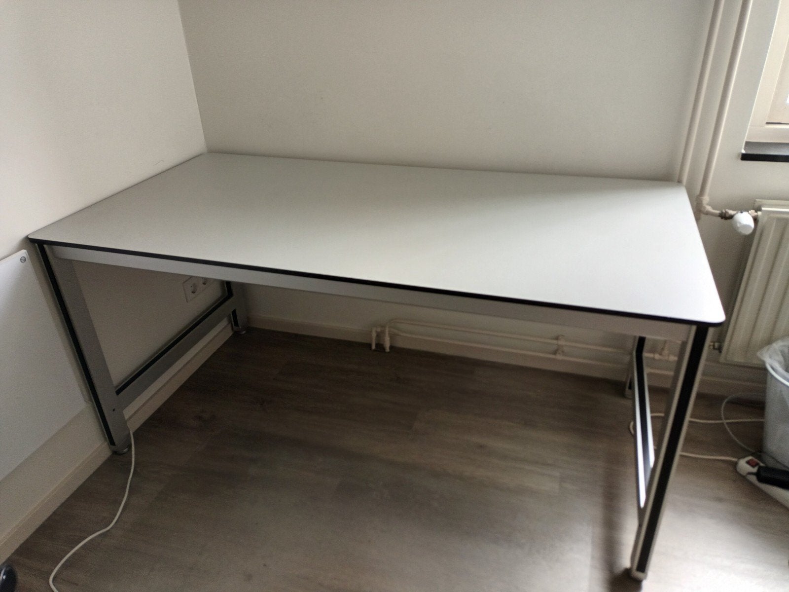 Degelijk aluminium bureau 80x160x80 cm, Huis en Inrichting, Bureaus, Ophalen