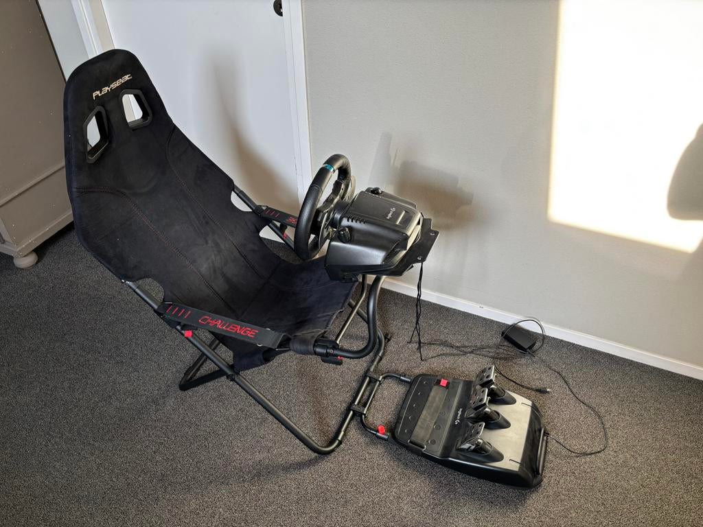 Playseat met Logitech G29 Racesimulator, Ophalen, Gebruikt