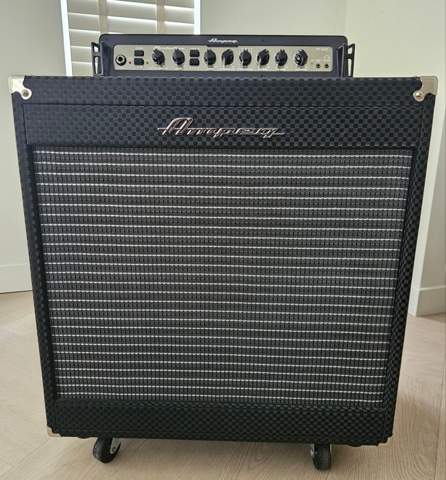Ampeg Portaflex PF-500 + PF-115HE – complete bass set, Ophalen, Nieuw, Basgitaar, 100 watt of meer
