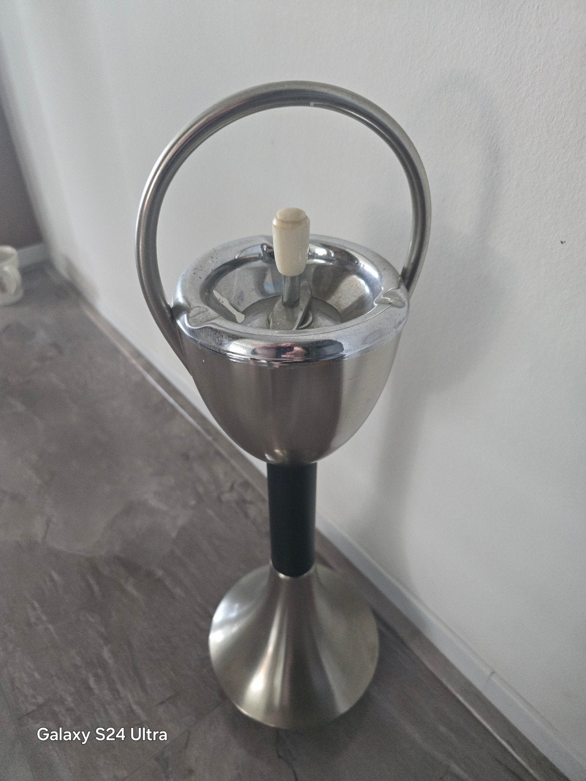 staande asbak, Ophalen of Verzenden, Gebruikt, Asbak