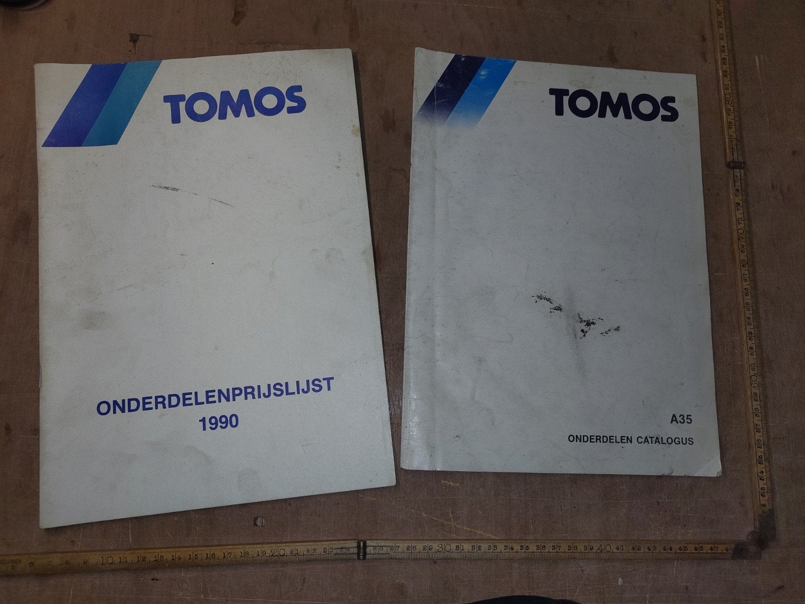 Tomos A35 onderdelen catalogus met prijzen boek 1990, Ophalen of Verzenden