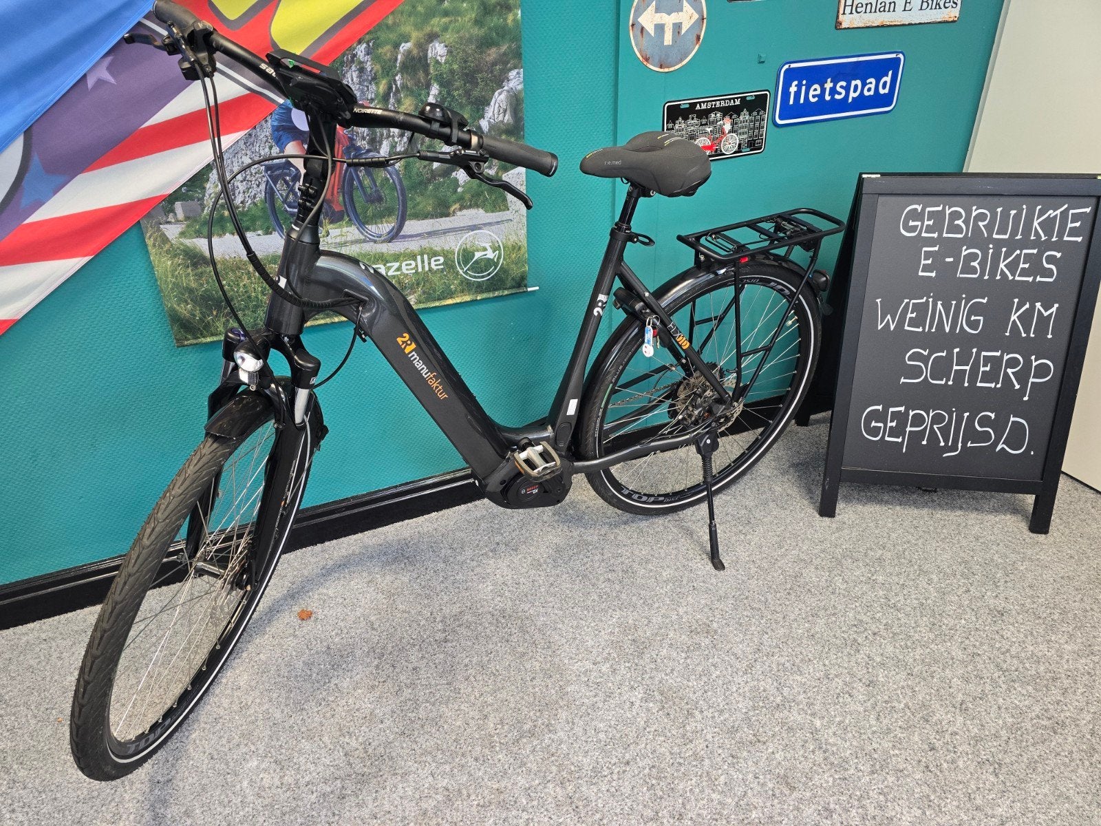 Gebruikte elektrische fietsen met Bosch middenmotor, Ophalen, Gebruikt, Overige merken