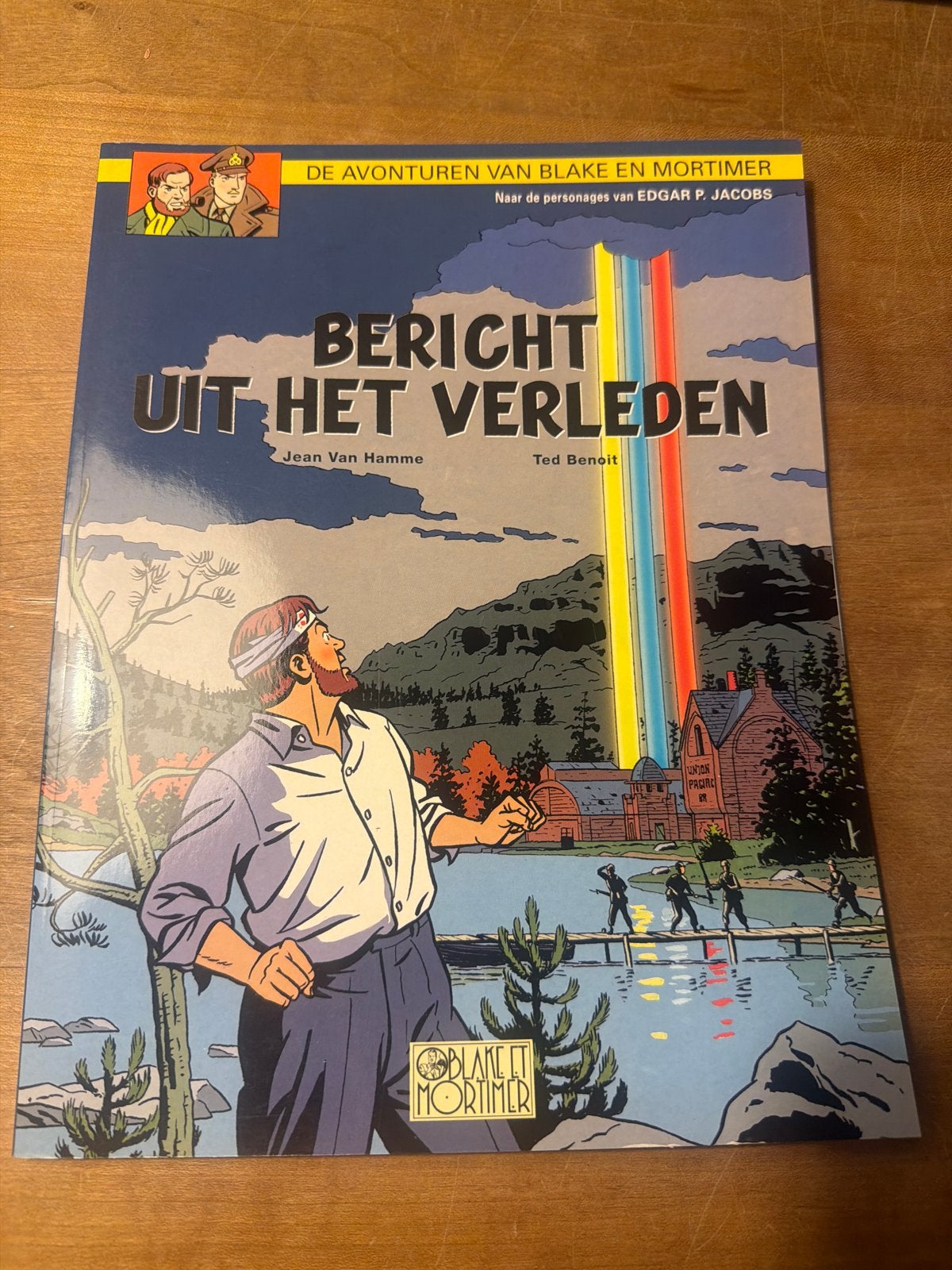 Blake en Mortimer: Bericht uit het Verleden, Eén stripboek, Ophalen of Verzenden, Zo goed als nieuw