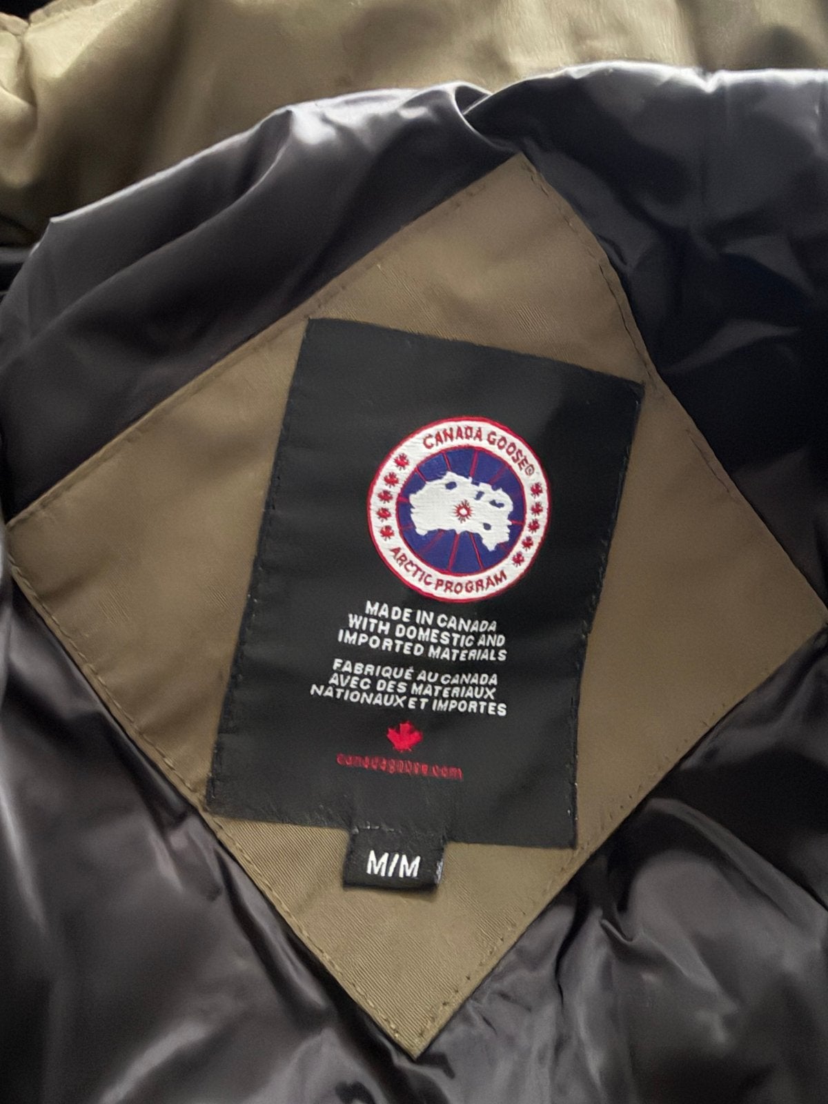 Canada Goose Mystique Parka - Olijfgroen - Maat M, Ophalen of Verzenden, Zo goed als nieuw, Maat 38/40 (M), Groen