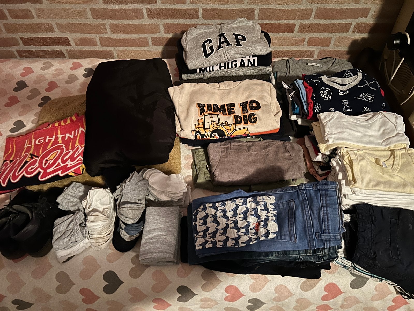 Gratis jongenskleding van mt 50 t/m 122, Kinderen en Baby's, Ophalen, Gebruikt, Jongetje