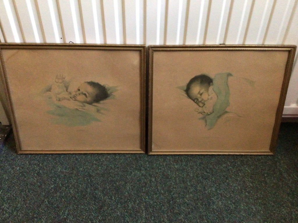 Schilderij, Antiek en Kunst, Achter glas, Portret of Personen, Ophalen of Verzenden, Tekening