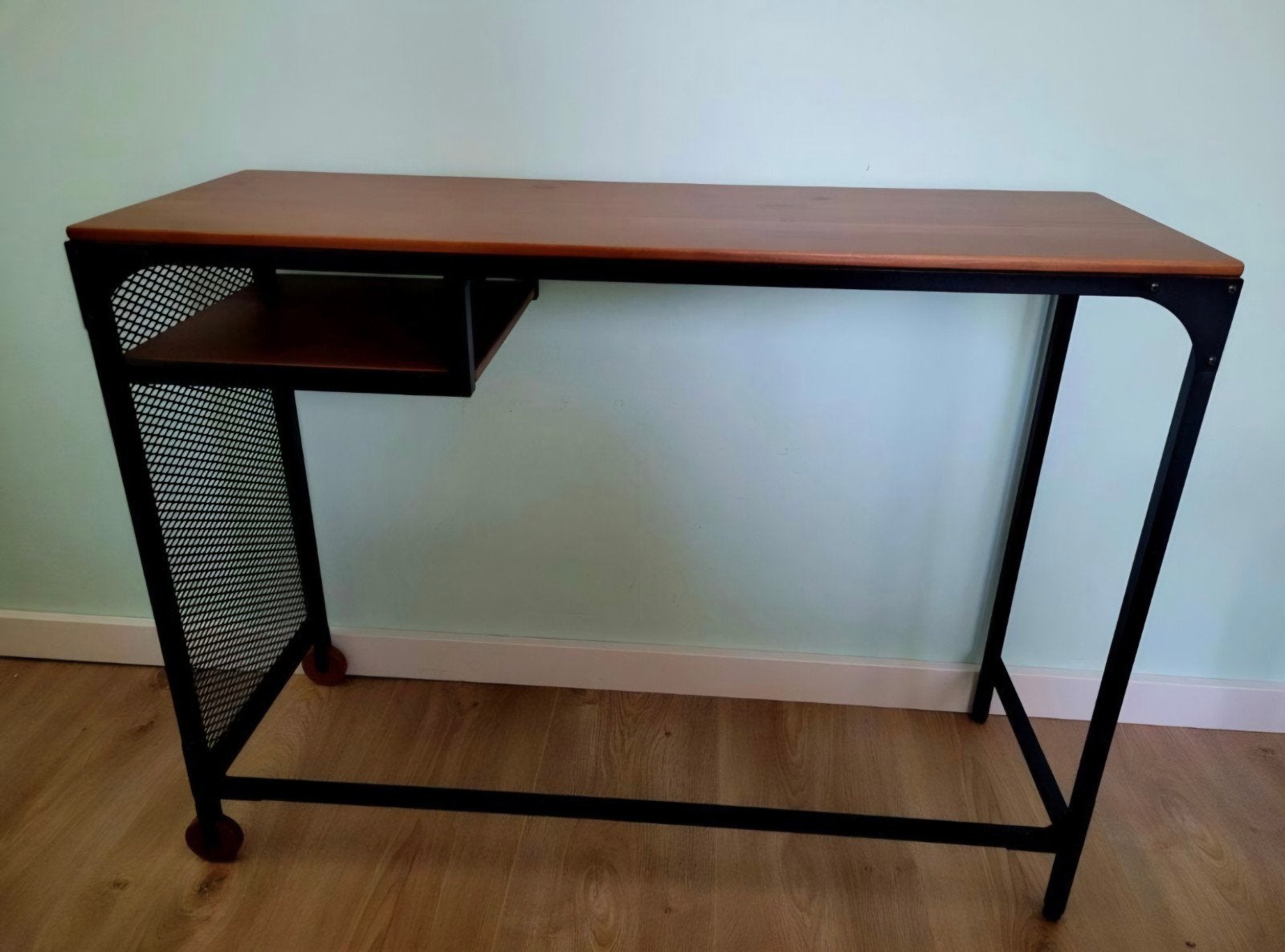 Ikea FJÄLLBO Bureau, Ophalen, Opbergruimte, Hout, Bruin
