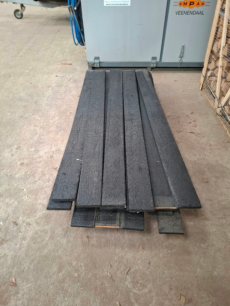 Gebrand hout Shou Sugi Ban Lariks 2x Behandeld, Ophalen, Nieuw, Minder dan 180 cm, Planken
