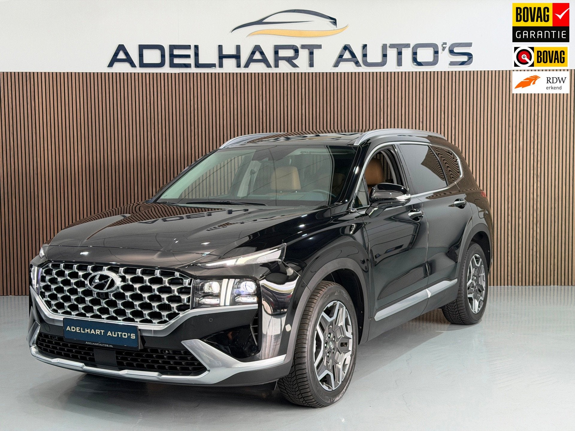 Hyundai Santa Fe 1.6 T-GDI PHEV Premium Plus Sky 7pers. Full, Auto's, Santa Fe, Gebruikt, 4 cilinders, 7 stoelen