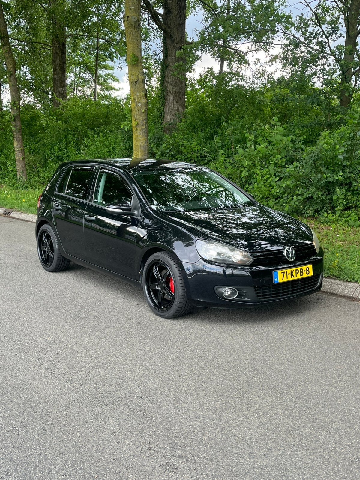 Volkswagen Golf 1.4 TSI 90KW 5D 2010 Zwart, Auto's, Volkswagen, 4 cilinders, Origineel Nederlands, Bedrijf, Handgeschakeld