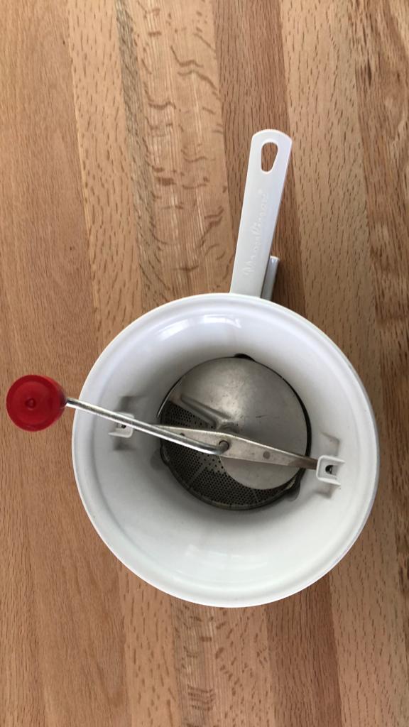 Groentemolen, Ophalen, Gebruikt