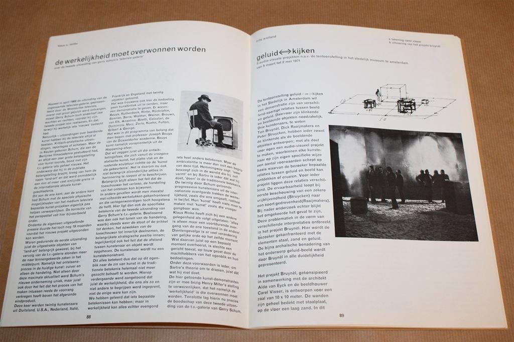 Museumjournaal 1971 — Kunst & Tentoonstellingen Tijdschrift, Ophalen of Verzenden, Gelezen