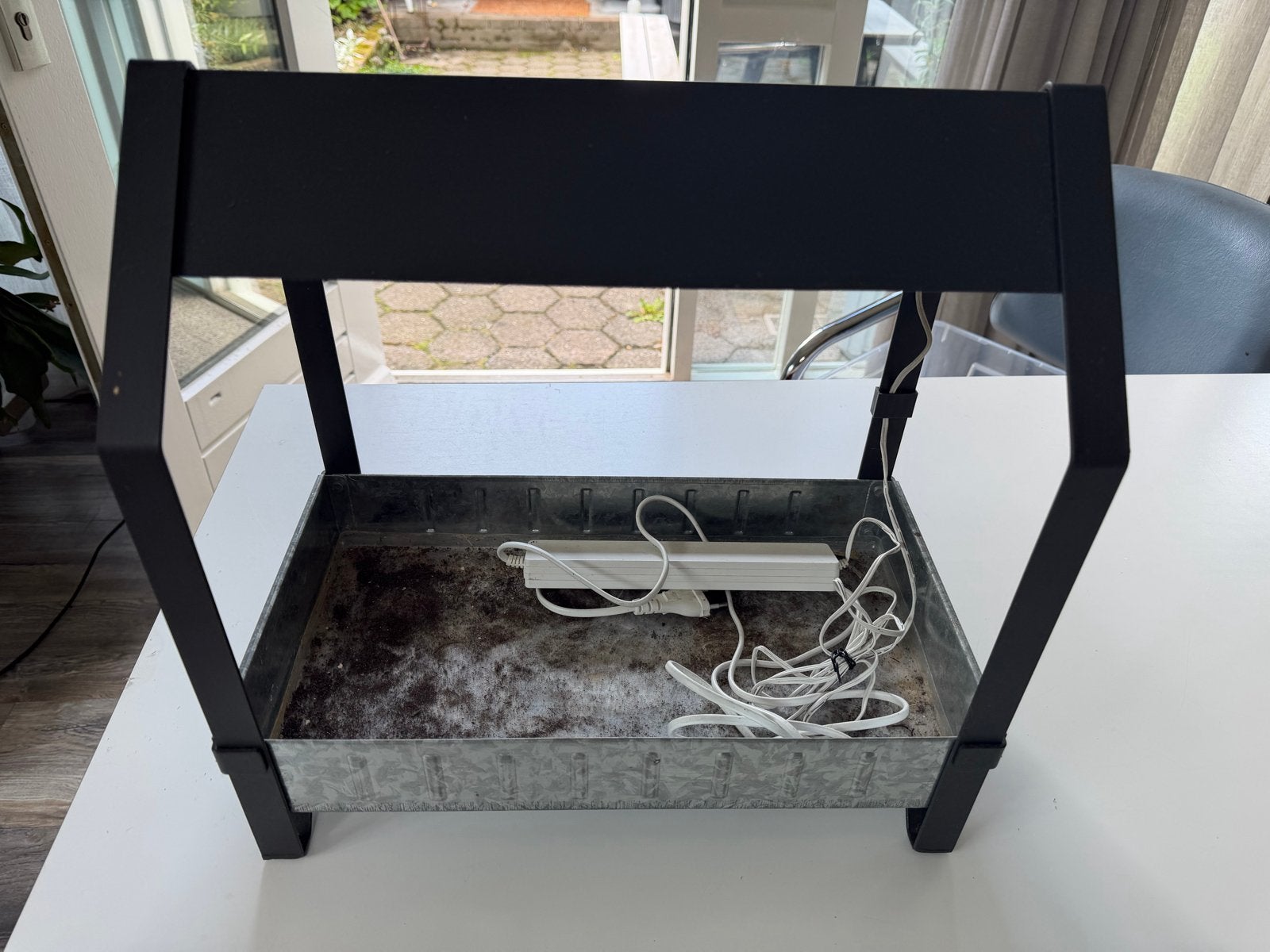 IKEA Kweekbak met LED verlichting voor kruiden, Tuin en Terras, Kweekspullen, Ophalen, Gebruikt, Kweekbak
