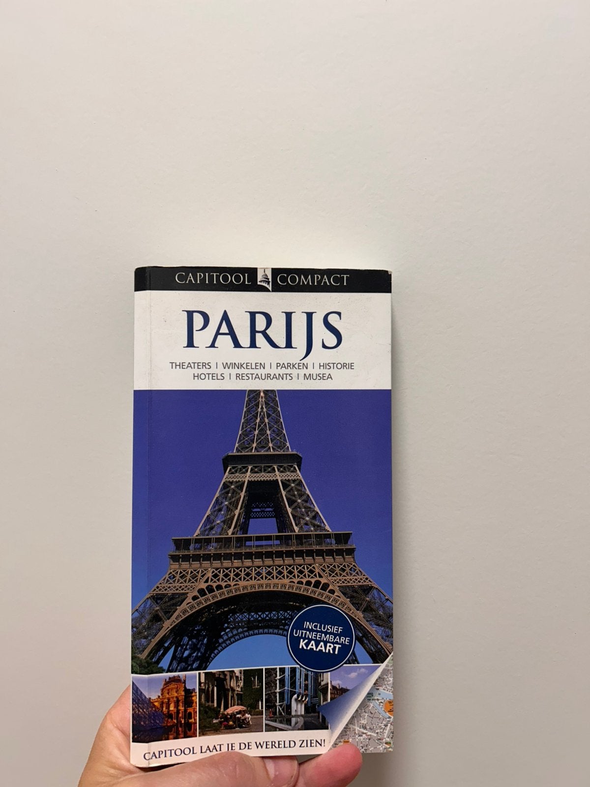 Parijs, capitool conpact, Boeken, Reisgidsen, Gelezen, Capitool, Europa, Ophalen of Verzenden