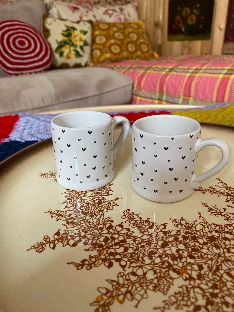 Espresso kopjes van Bastion Collection, 6 stuks, Huis en Inrichting, Keuken | Servies, Keramiek, Nieuw, Ophalen of Verzenden, Overige stijlen