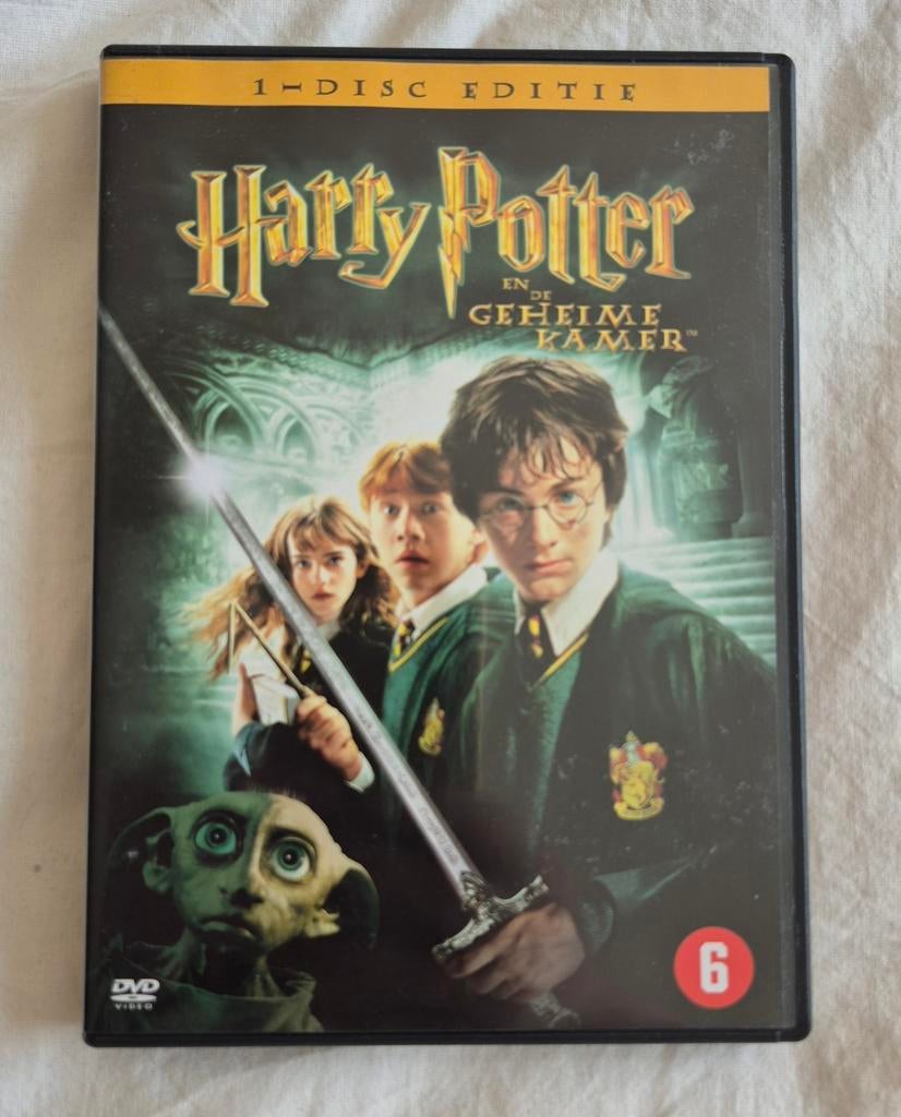 Harry Potter en de geheime kamer DVD, Verzamelen, Harry Potter, Ophalen of Verzenden, Zo goed als nieuw, Overige typen