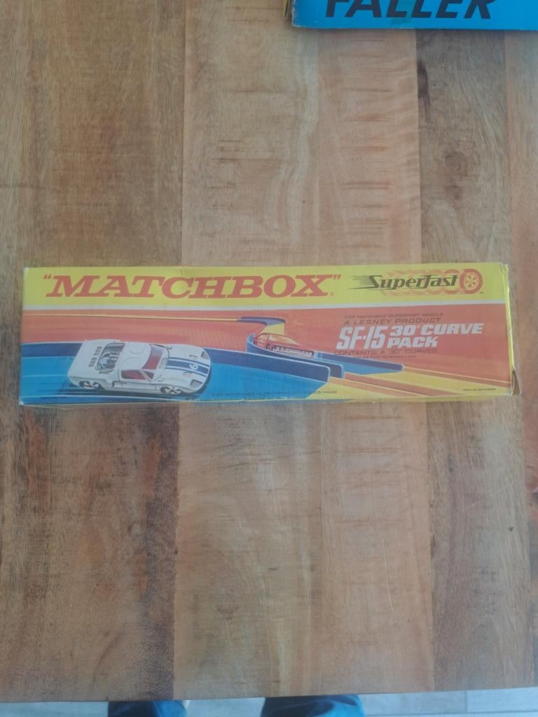Matchbox lesney sf15 curve pack in ovp, Ophalen of Verzenden