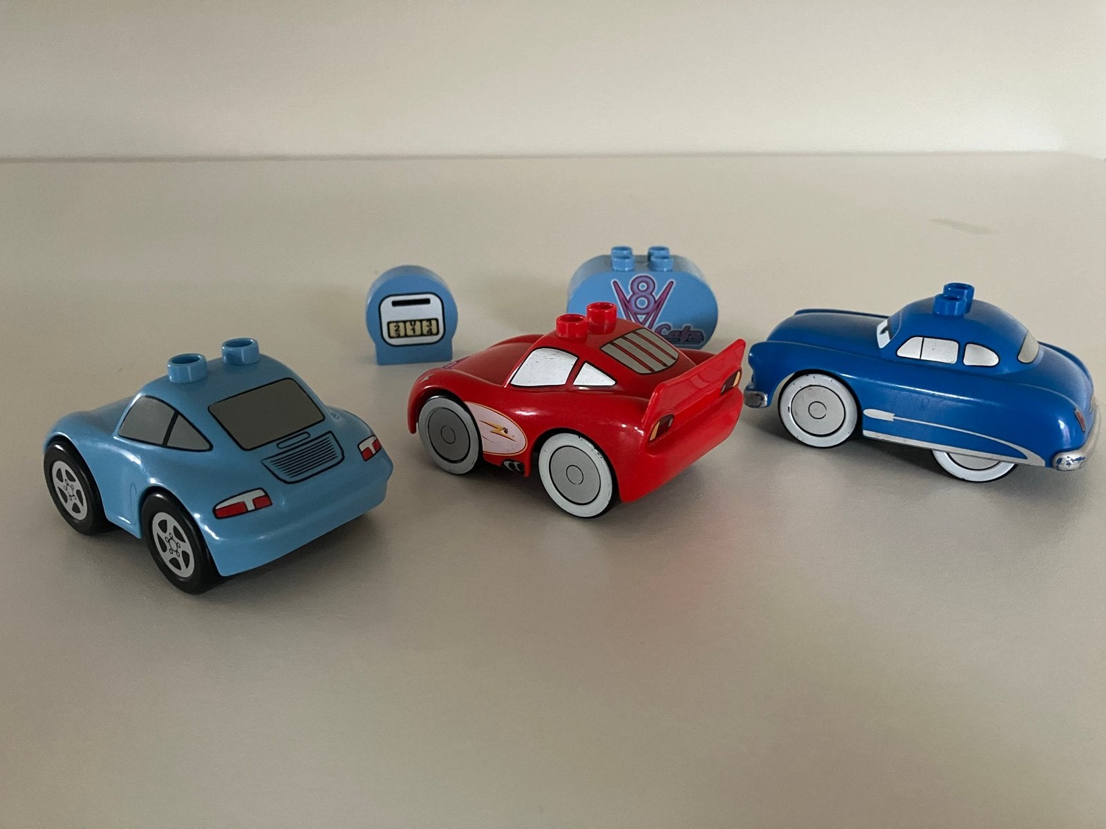 Lego Duplo Cars set met Lightning McQueen en Sally