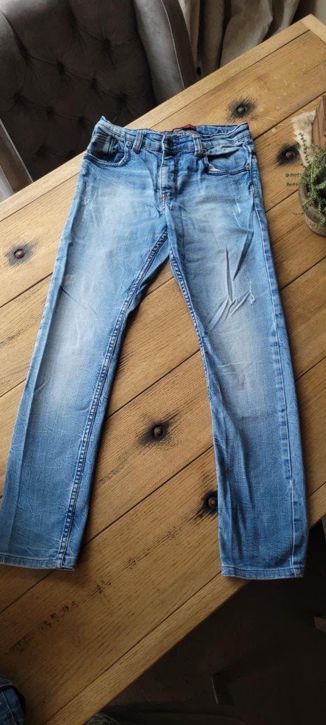 Blue Rebel spijkerbroek, maat 158, Broek, Gebruikt, Ophalen of Verzenden, Blue rebel