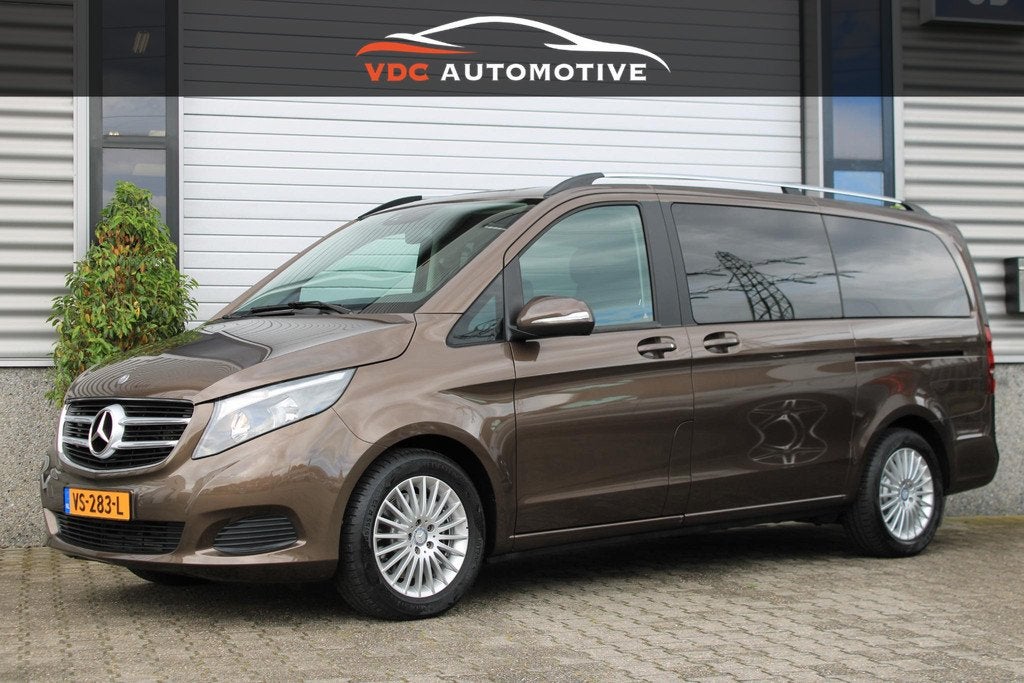Mercedes-Benz V-Klasse 220d Lang DC Trekhaak | Dealer Onderh, Auto's, Bestelauto's, Bedrijf, Te koop, ABS, Airbags, Airconditioning