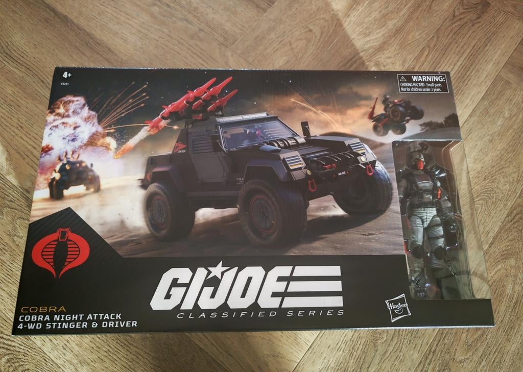 G.I. Joe Classified Series #120 Cobra Night Attack Stinger, Ophalen of Verzenden, Nieuw