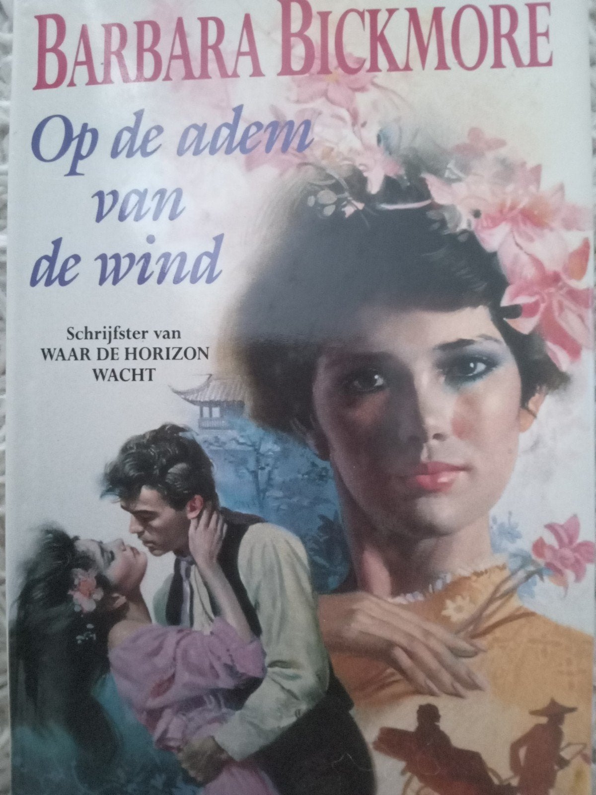 Roman "Op de adem van de wind" auteur Barbara Bickmore, Boeken, Barbara Bickmore, Noord-Brabant, Ophalen of Verzenden, Zo goed als nieuw