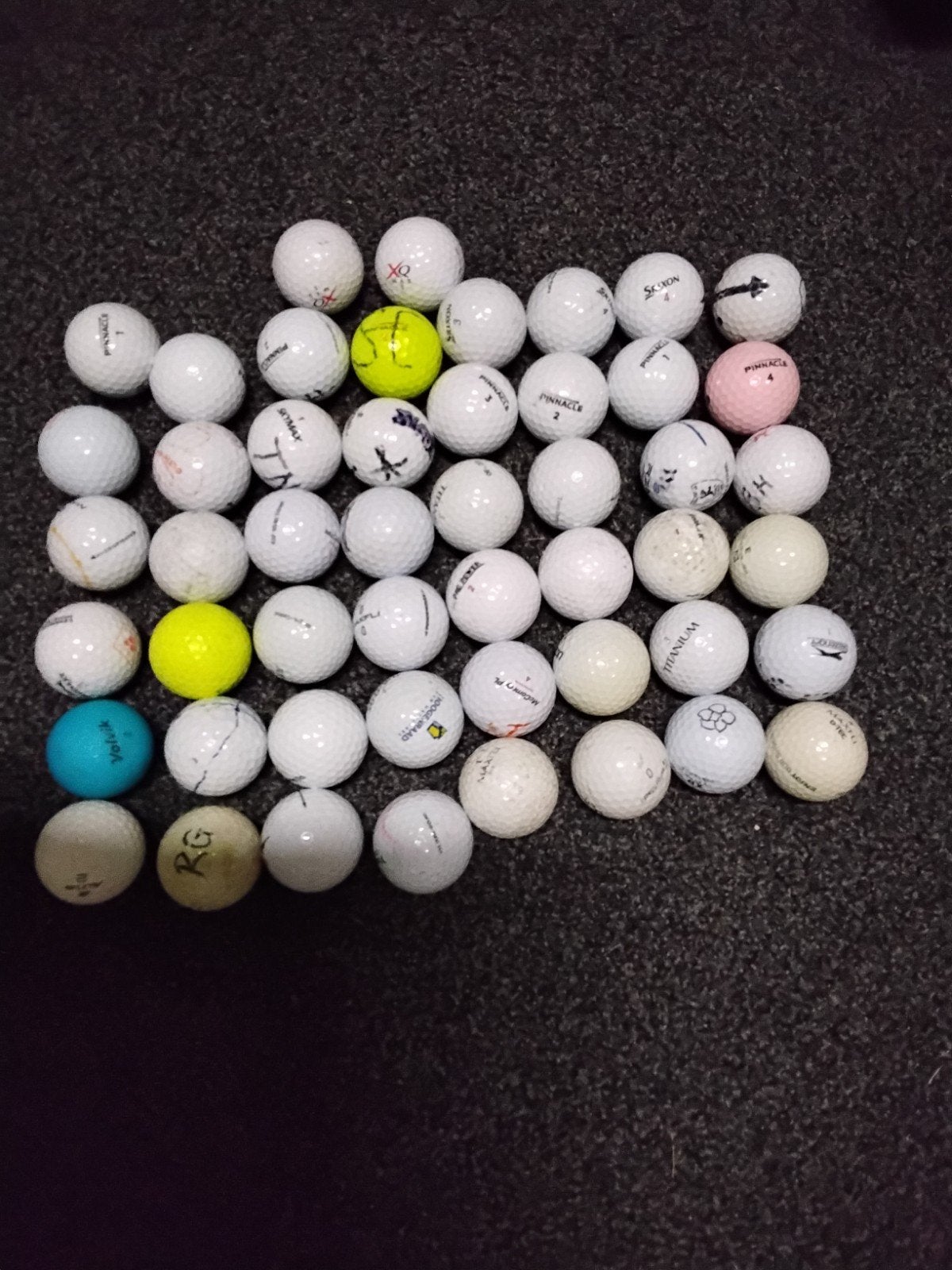 50 golfballenmix ., Ophalen of Verzenden, Bal(len)
