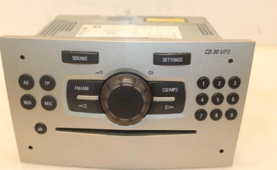 Opel CD 30 MP3 autoradio - Gebruikt, Ophalen of Verzenden, Gebruikt