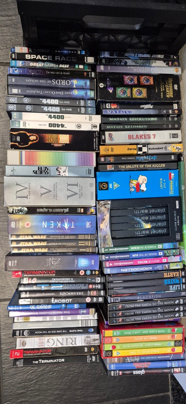 Grote collectie diverse dvd's - films en series, Ophalen, Gebruikt, Nederlands, Vanaf 12 jaar