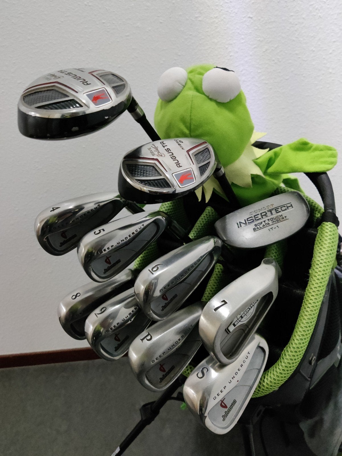 Complete Heren golfset met draagtas, Ophalen, Gebruikt, Set, Overige merken