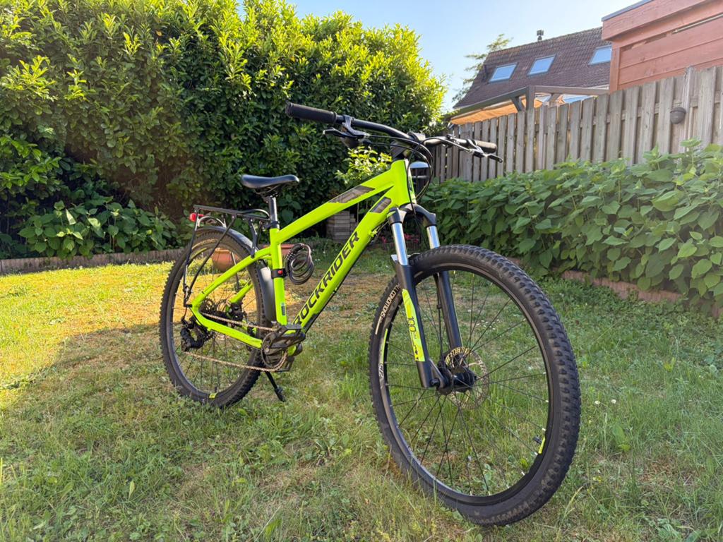 Rockrider ST 520 Mountainbike - Zo goed als nieuw, Fietsen en Brommers, Fietsen | Crossfietsen en BMX, Zo goed als nieuw, 24 inch of meer