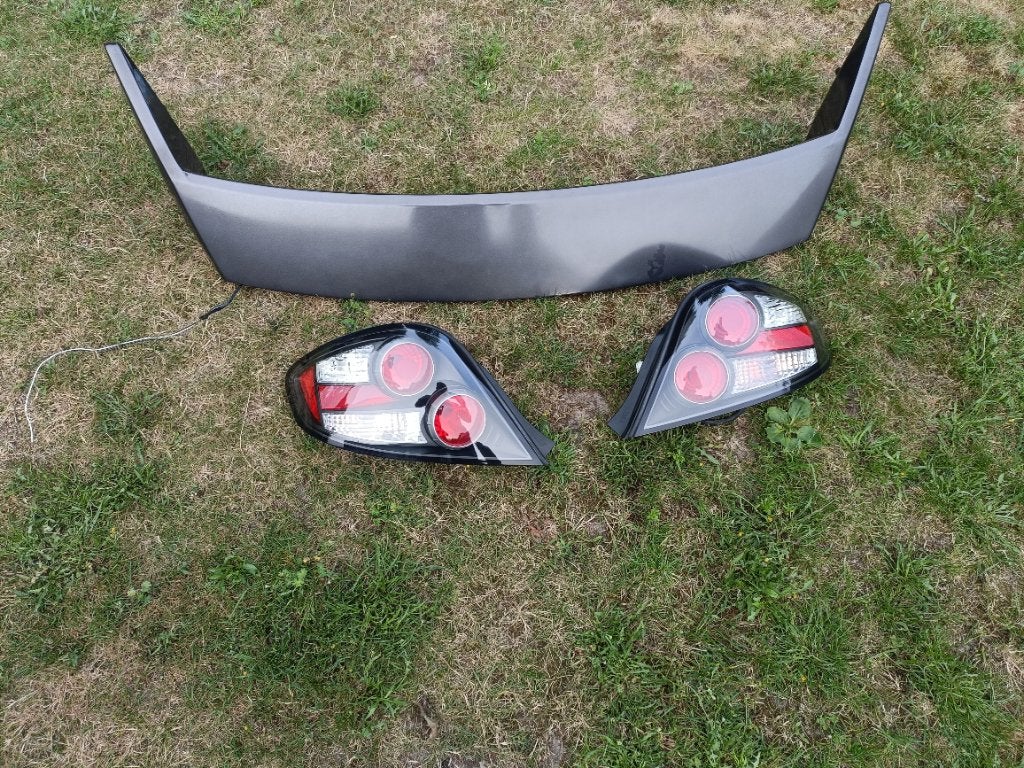 Orginele Hyundai coupe II 2 (GK)achterlichten + hoge spoiler, Auto-onderdelen, Verlichting, Hyundai, Gebruikt, Ophalen