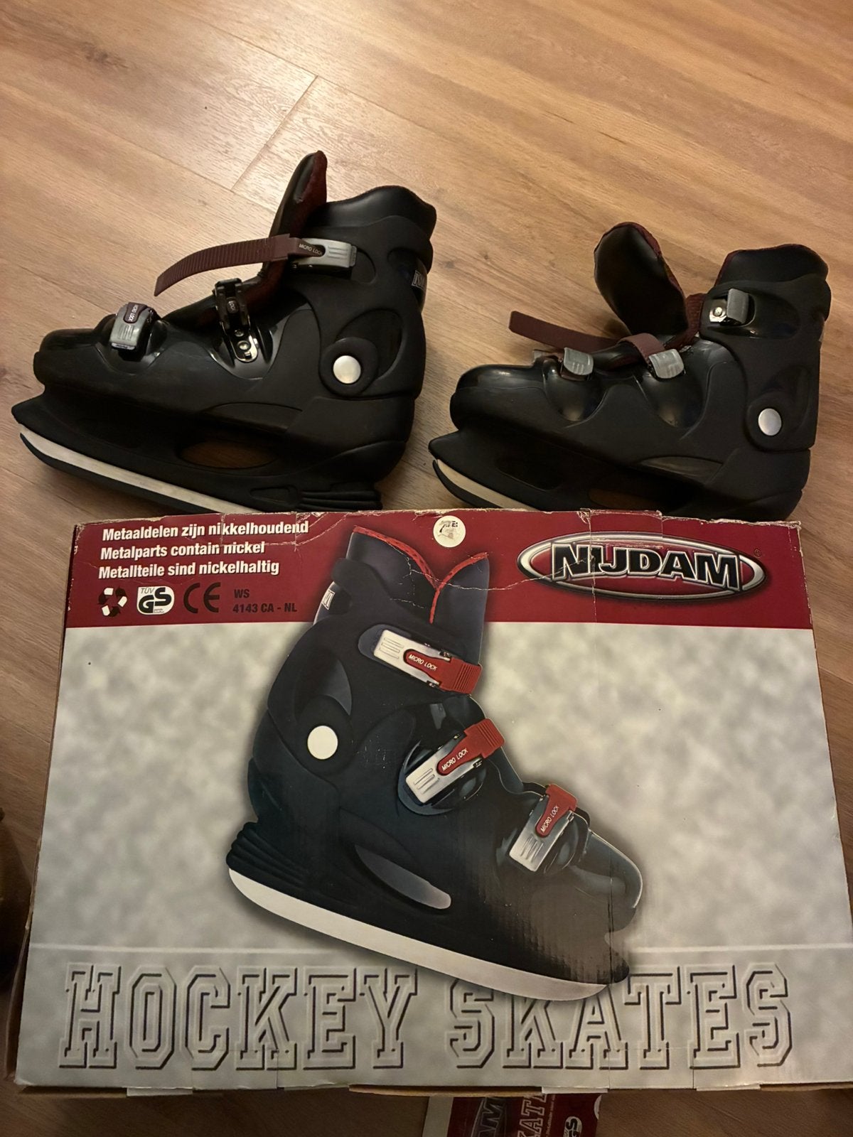 Hockeyschaatsen - Nijdam - maat 42, Sport en Fitness, Ophalen, Zo goed als nieuw, IJshockeyschaatsen, Nijdam