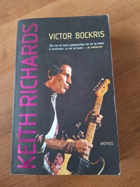 Boek Keith Richards Rolling Stones 500 paginas, Verzenden, Gebruikt, Boek, Tijdschrift of Artikel