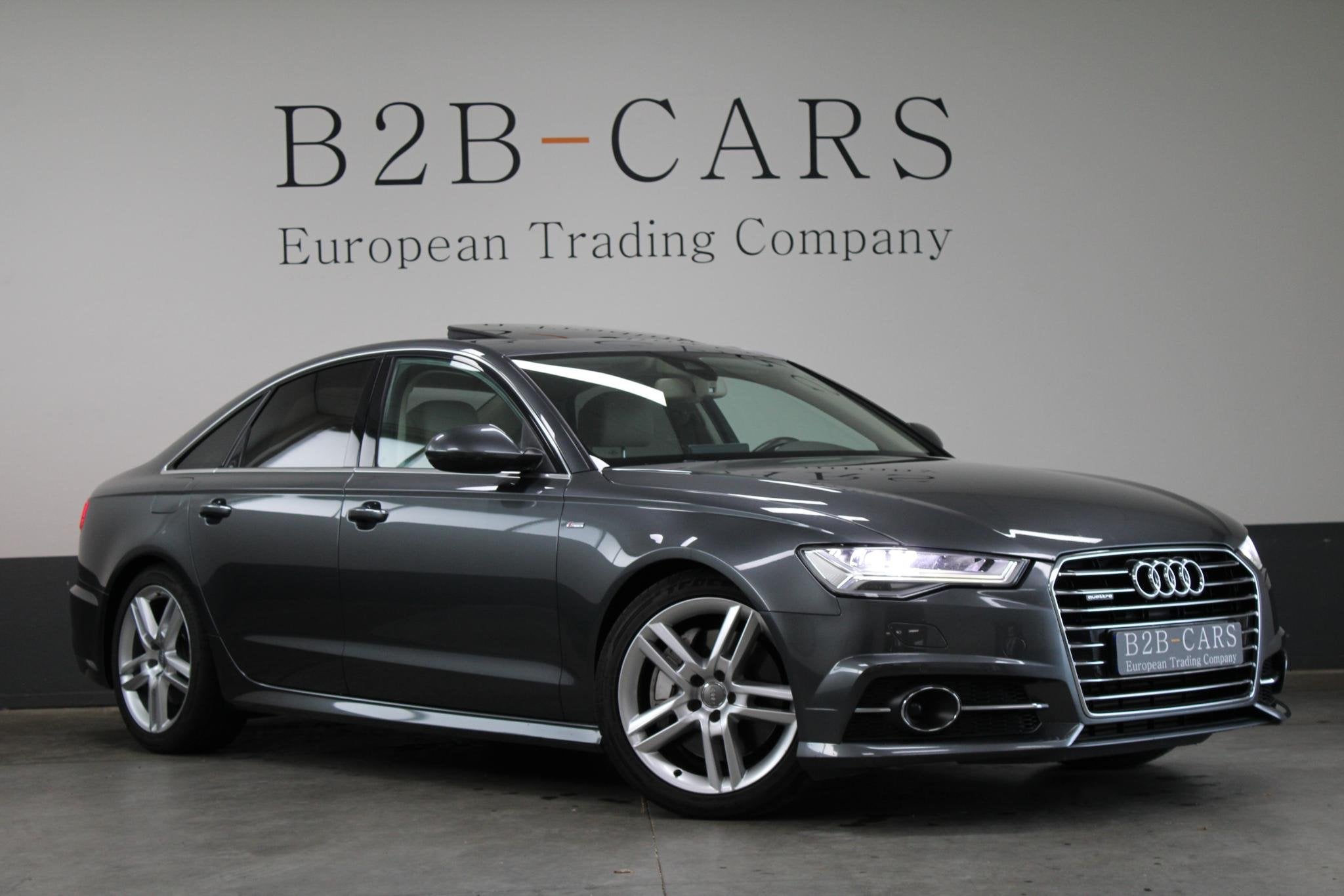 Audi A6 Limousine 3.0 TDI BiT Quattro S-Line | Luchtvering |, Automaat, Gebruikt, Automatische klimaatregeling, 320 pk