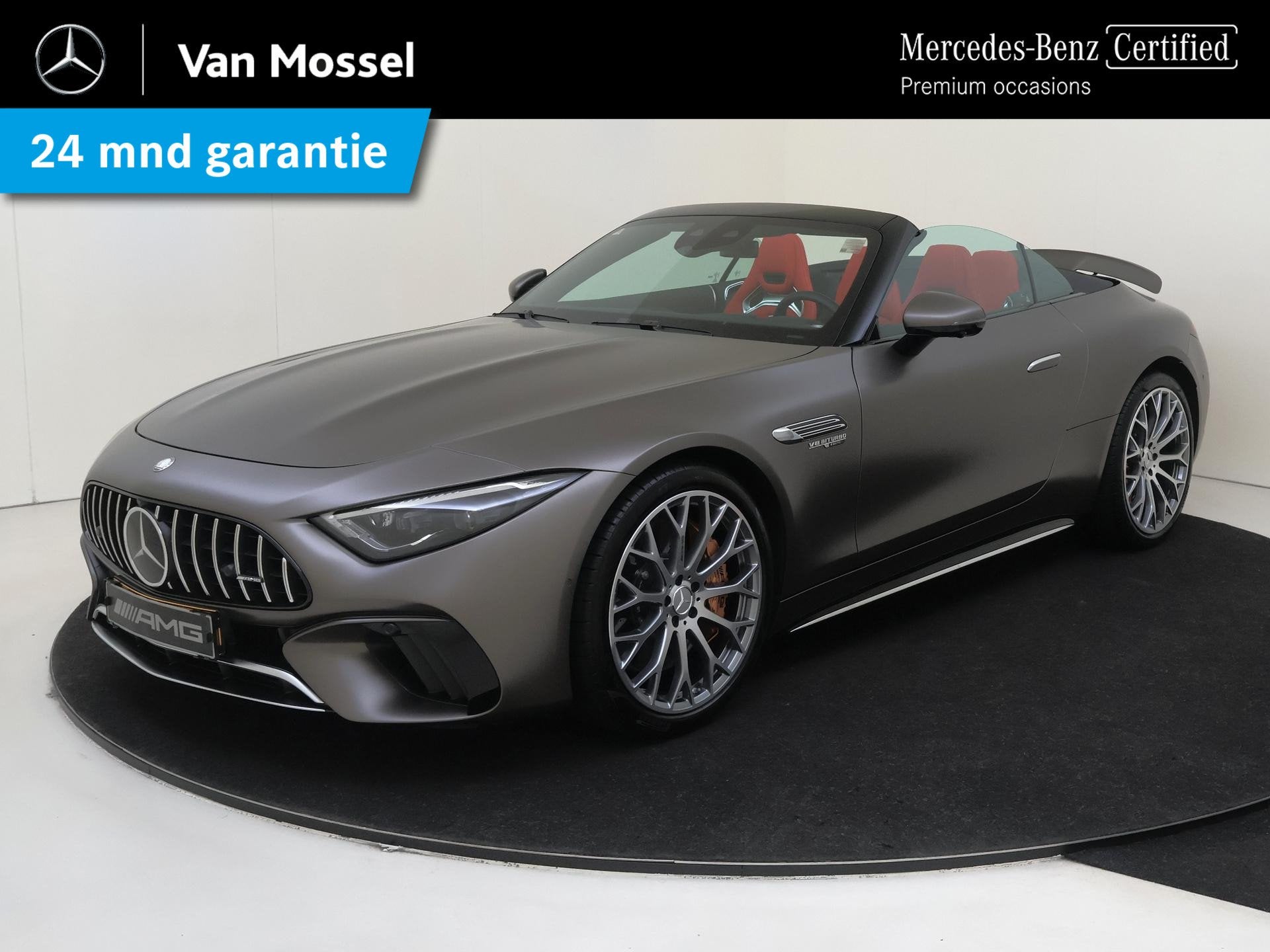 Mercedes-Benz SL-klasse Roadster AMG 55 4MATIC+, Auto's, Mercedes-Benz, Automaat, Gebruikt, 4 stoelen, Bedrijf