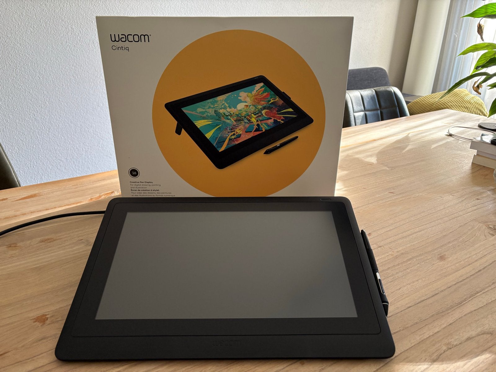 Wacom Cintiq 16 Creative Pen Display in Nieuw staat!!, Computers en Software, Tekentablets, Ophalen of Verzenden, Multi-touch