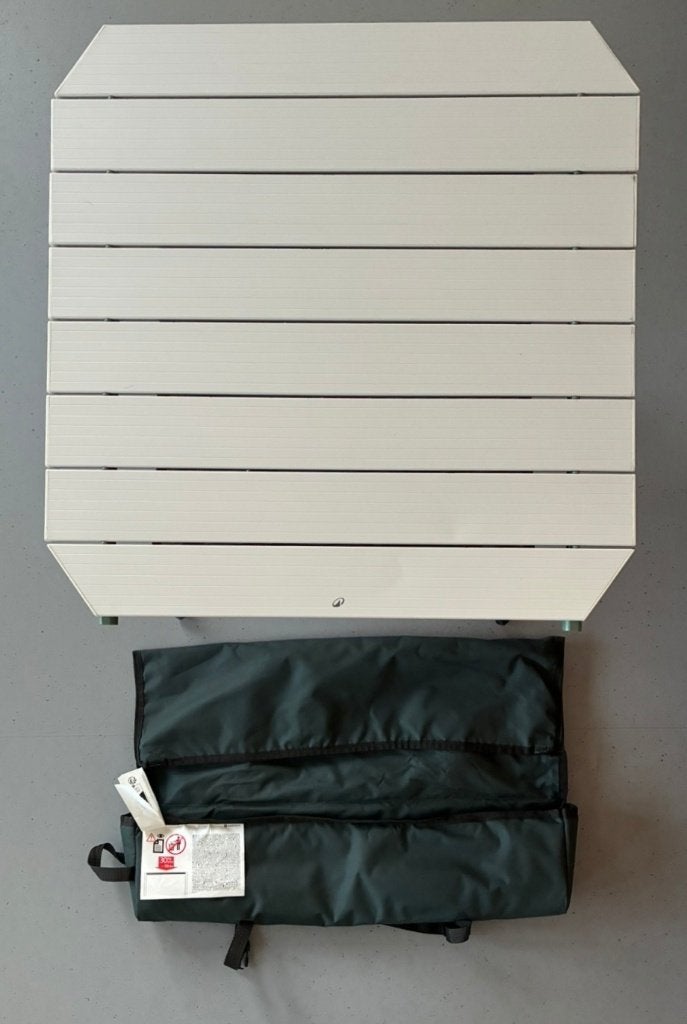 Quechua opvouwbare campingtafel - ONGEBRUIKT, Ophalen of Verzenden, Nieuw, Campingtafel