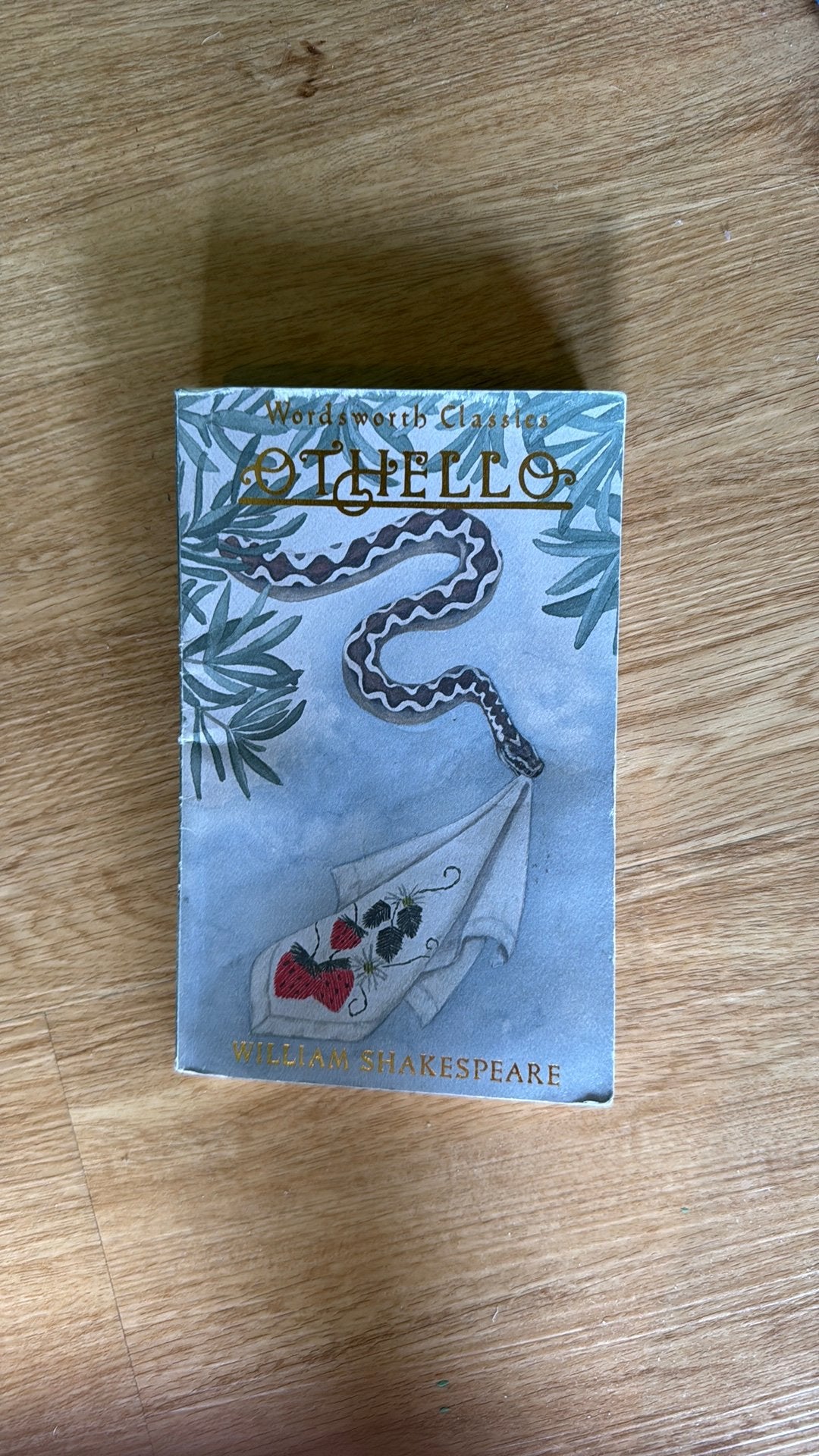 Othello met een paar aantekeningen, Ophalen of Verzenden, Zo goed als nieuw